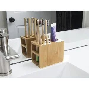 Soporte de cepillo de dientes Bamboo Naturals_4