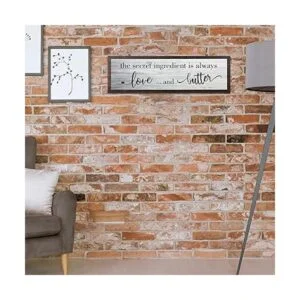 The Secret Ingredient Is Always Love and Butter Letrero_6