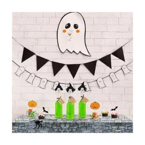 Paquete de 3 manteles de adoquines con estampado de_6