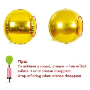 BEISHIDA Globos redondos de 4D de 16.0 in 4D 4D de_3