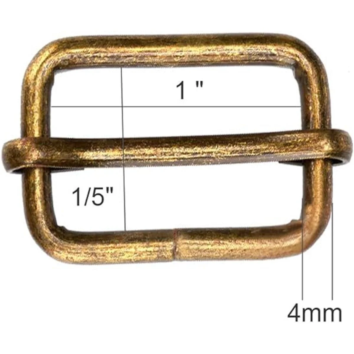 Triglide Slider Belt Keeper Movable Bar Slider Correa_2