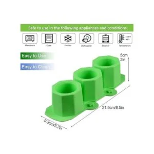 2 moldes de silicona para macetas de flores plantas_2