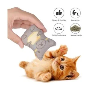 Dorakitten Catnip Toys for Indoor Cats 5PCS Plush Cat_4