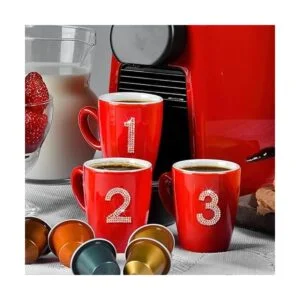 Locacrystal 40 calcomanías de números de diamantes de_6