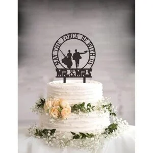 Decoración para tarta de boda con temática de Star Wars_3