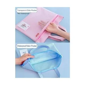 Pendancy Bolsa de malla con cremallera tamaño A4_3