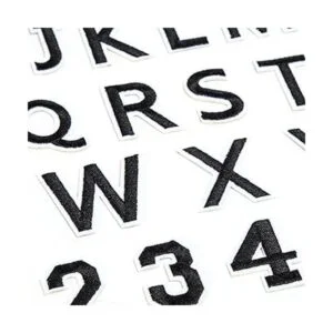 Harsgs 72 piezas de parches de números de letras_2