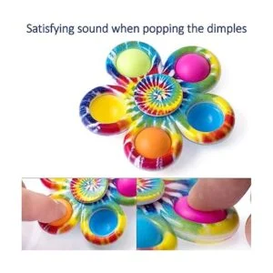 Nutty Toys Juguete sensorial Fidget Spinner Dimple Popper_3