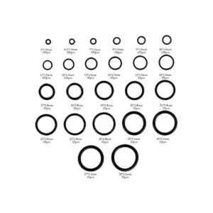 BUYGOO 1200 piezas de anillo tórico Kit de 24 tamaños de_3