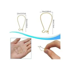 300 ganchos para aretes para hacer joyas hipoalergénicos_3