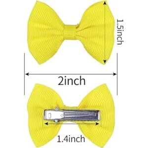 XIMA 48 piezas 24 pares de clips para el pelo de perro_4