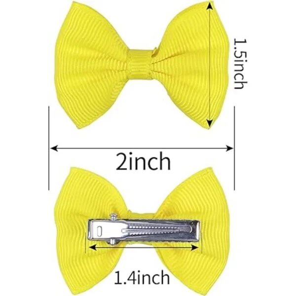 XIMA 48 piezas 24 pares de clips para el pelo de perro_4