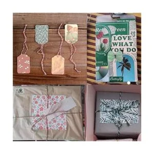 MOLNESO Papel de álbum de recortes tamaño pequeño_6