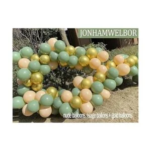 Globos de color verde salvia globos de color verde oliva_5