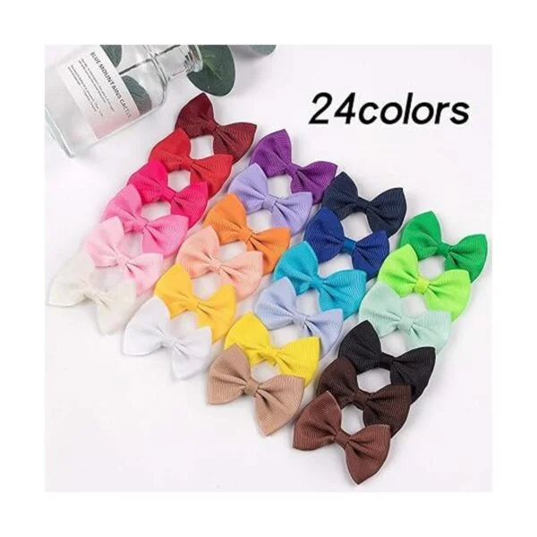 XIMA 48 piezas 24 pares de clips para el pelo de perro_2