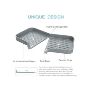 Bandeja de jabón de cocina bandeja de fregadero de_2