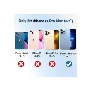 QHOHQ Paquete de 3 protectores de pantalla para iPhone 13_2