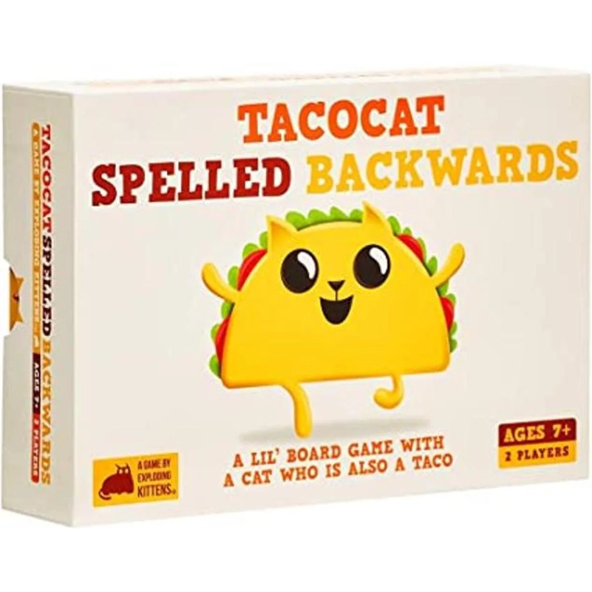 Tacocat Spelled Backwards juego de cartas familiar Juego_1