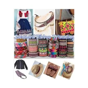 MSCFTFB Patrones de Pasley Jacquard Cinta de tela tejida_6