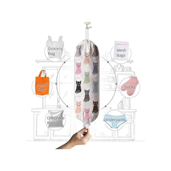 Bolsa de almacenamiento para gatos lindos bolsa de_4