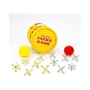 Juego de Jacks con pelota juguetes retro juego de fiesta_4