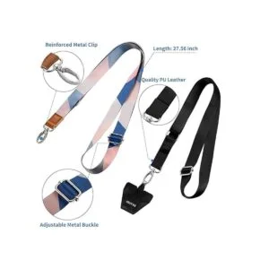 OUTXE Cordón para teléfono paquete de 2 correas_3