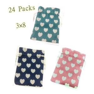 Autupy 24 paquetes de 5.5 x 3.9 pulgadas de corazón de_6