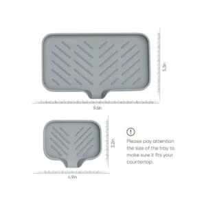 Bandeja de jabón de cocina bandeja de fregadero de_7