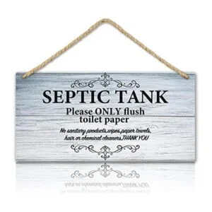 TOARTi Letrero de madera con cita de baño 4.9 x 9.8 in_1