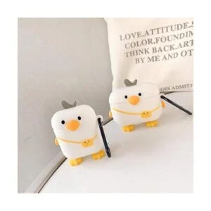 Compatible con AirPods Pro Funda blanca de pato para_7