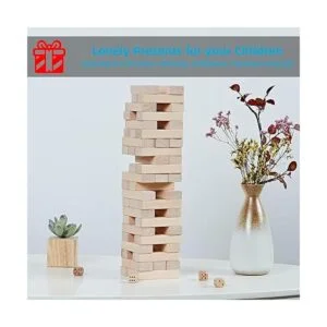 SpeedArmis Mini torre de secadora 54 piezas de madera_6