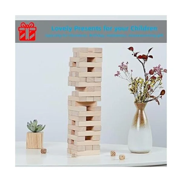 SpeedArmis Mini torre de secadora 54 piezas de madera_6