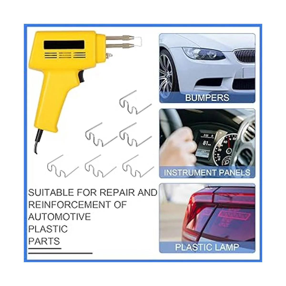 1000 piezas de grapas calientes varillas de soldadura_4