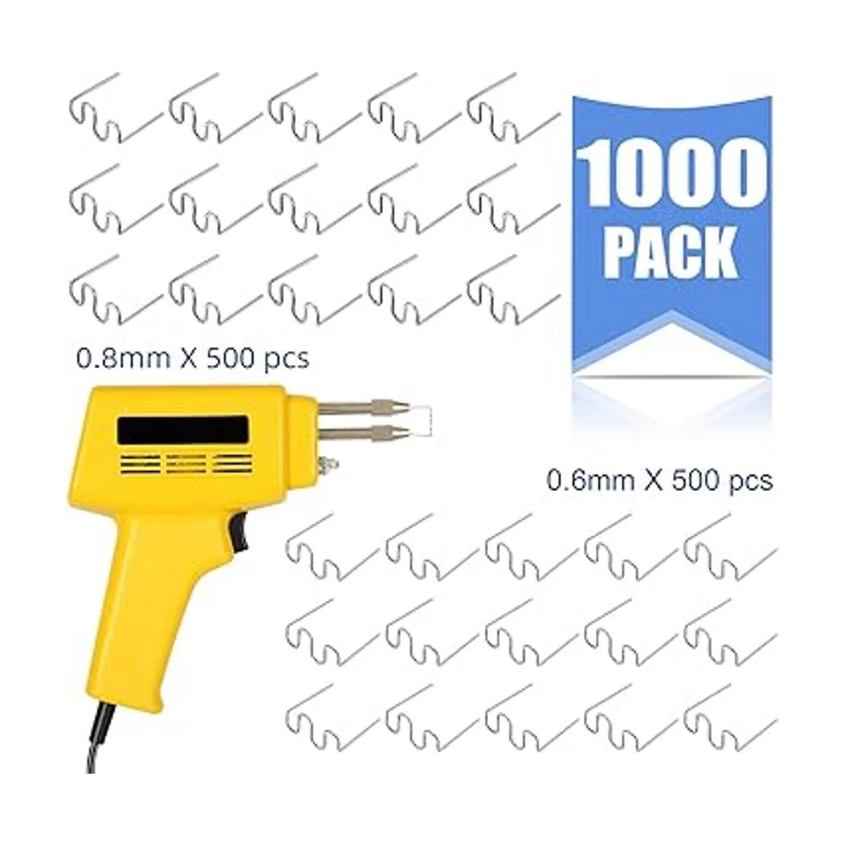 1000 piezas de grapas calientes varillas de soldadura_2
