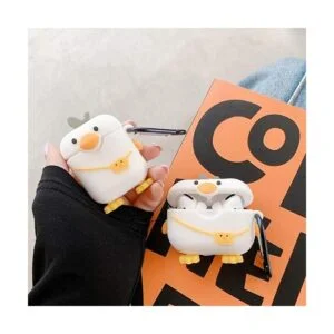 Compatible con AirPods Pro Funda blanca de pato para_6