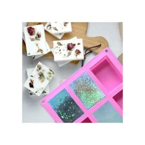 OBSGUMU Paquete de 3 moldes de jabón de silicona molde de_5