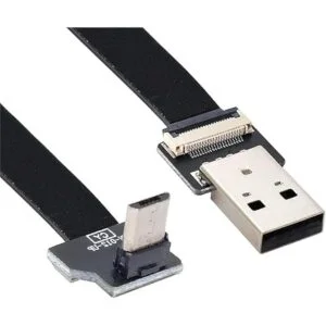 2.0 M en ángulo de arriba USB 2.0 TipoA macho a Micro USB_1