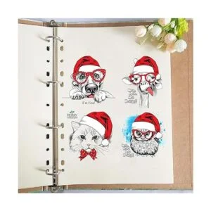 AZSG Sellos de Navidad para manualidades álbumes de_7