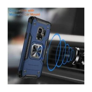 IKAZZ Funda para Samsung Galaxy S9 de doble capa suave y_5