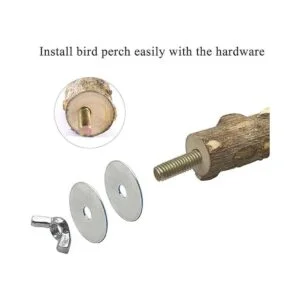 Soporte para alimentador de jaula de pájaros accesorios_3