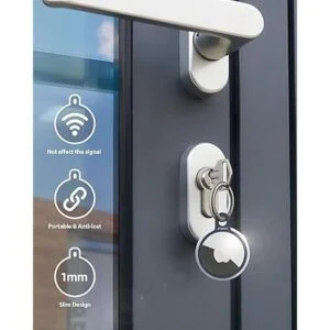 Paquete de 4 llaveros para AirTag de aluminio invisibles_5