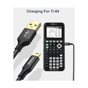 Akoada Cable mini USB de 10 pies paquete de 2 cables USB_4