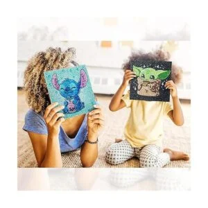 Kit de pintura de diamantes 5D para niños con marco de_3