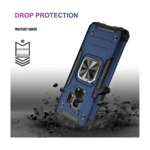 IKAZZ Funda para Samsung Galaxy S9 de doble capa suave y_4