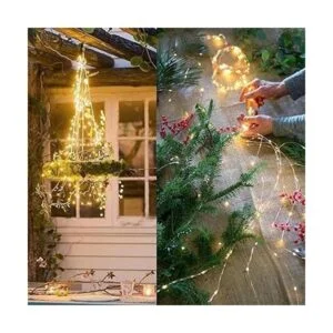 ZNYCYE 1 paquete de luces solares de luciérnaga con 8_4