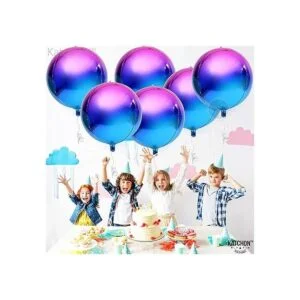 Globos morados metálicos grandes de 22 pulgadas paquete_5