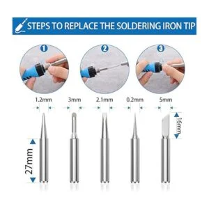 Kit de soldador de soldadura de 60 W con_3