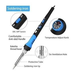 Kit de soldador de soldadura de 60 W con_2
