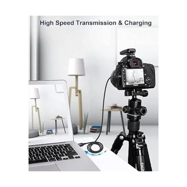 Akoada Cable mini USB de 10 pies paquete de 2 cables USB_2