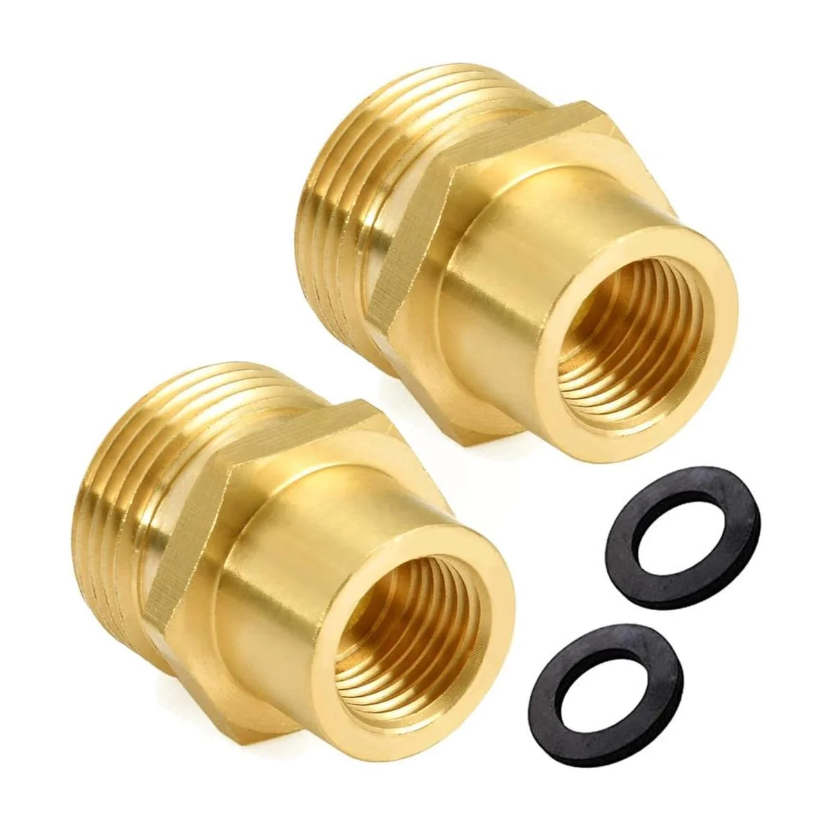 ANPTGHT Manguera de jardín de latón con rosca G de 34_1